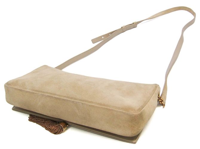 Autre Marque Borsa a tracolla Saint Laurent Kate con nappina - vista 2