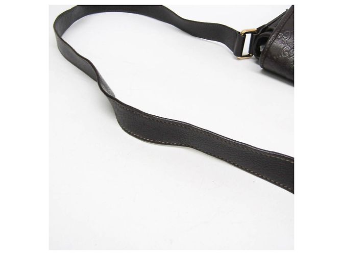 Borsa a tracolla Gucci Guccissima in pelle - vista 11