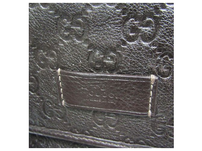 Borsa a tracolla Gucci Guccissima in pelle - vista 13