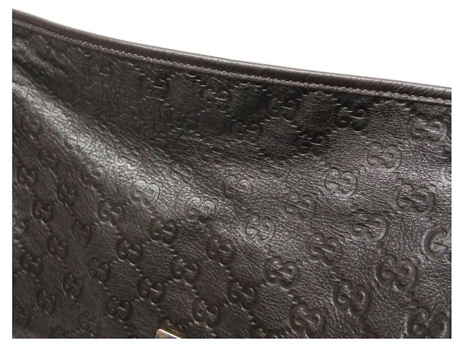 Borsa a tracolla Gucci Guccissima in pelle - vista 14