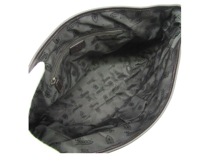Borsa a tracolla Gucci Guccissima in pelle - vista 3