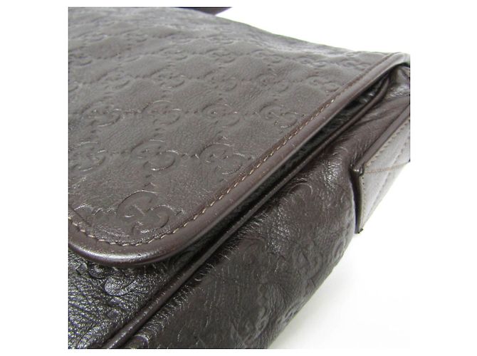 Borsa a tracolla Gucci Guccissima in pelle - vista 5
