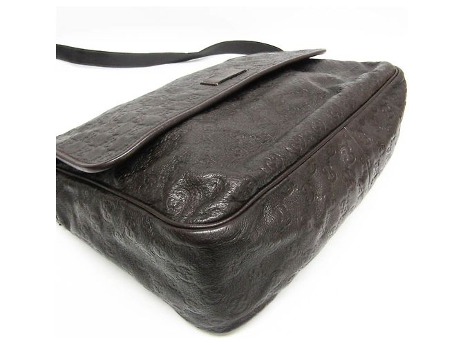 Borsa a tracolla Gucci Guccissima in pelle - vista 7