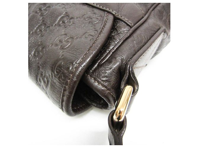 Borsa a tracolla Gucci Guccissima in pelle - vista 8