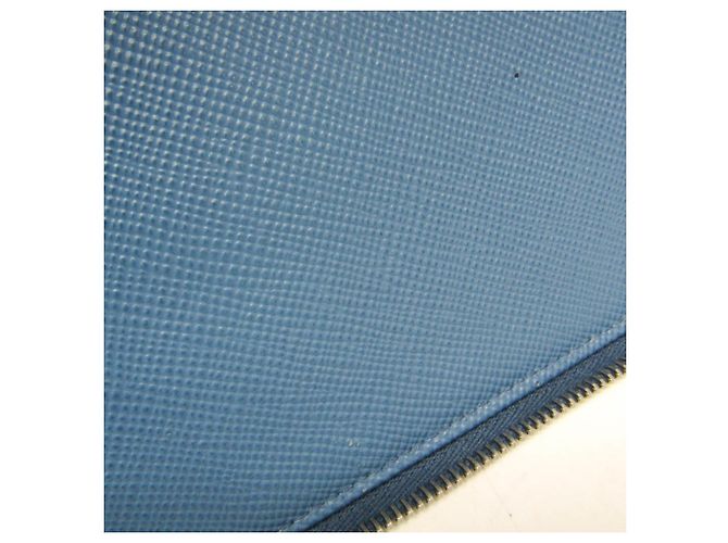 Portefeuille long Prada en cuir Saffiano - vue 11