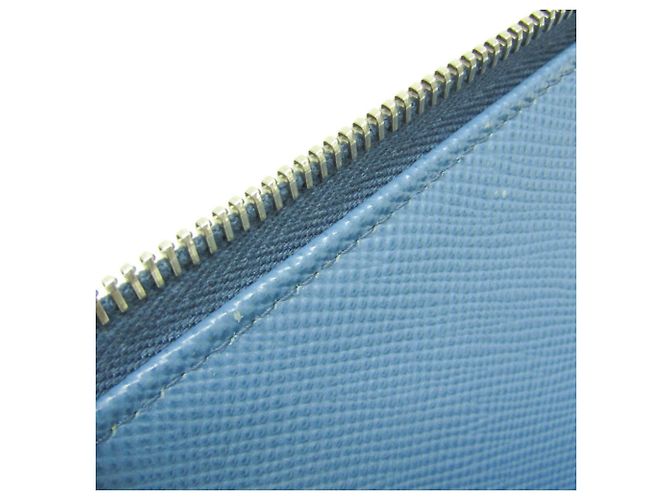 Portefeuille long Prada en cuir Saffiano - vue 13