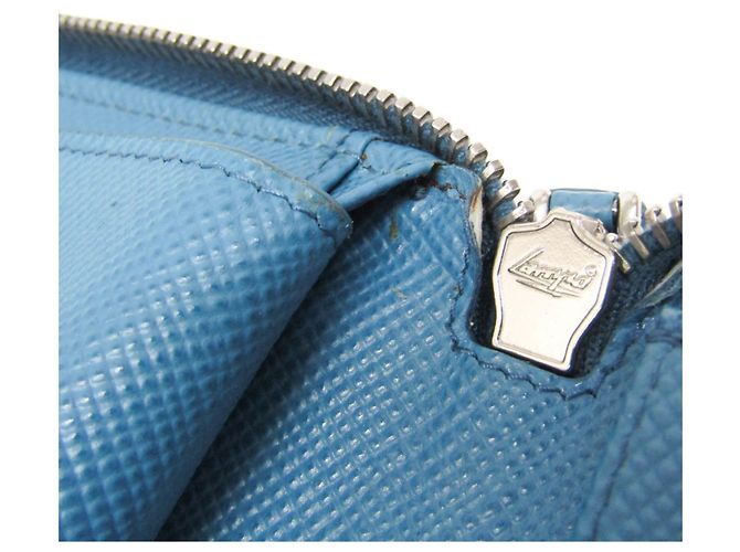 Portefeuille long Prada en cuir Saffiano - vue 14