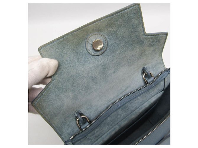 Belt Bag Céline Borsa Belt Micro Celine in Azzurro - vista 15
