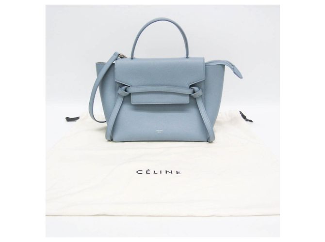 Belt Bag Céline Borsa Belt Micro Celine in Azzurro - vista 2