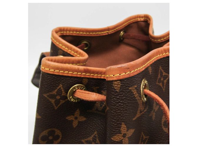 Mochila Louis Vuitton Monogram Montsouris MM M51136 para mujer - vista 13
