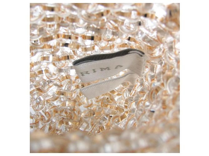 Autre Marque Bolso Anteprima Wire en Champagne Gold - vista 12