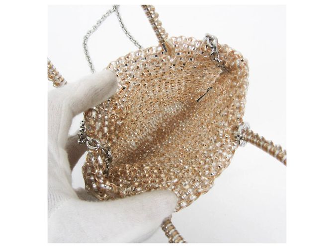 Autre Marque Bolso Anteprima Wire en Champagne Gold - vista 4
