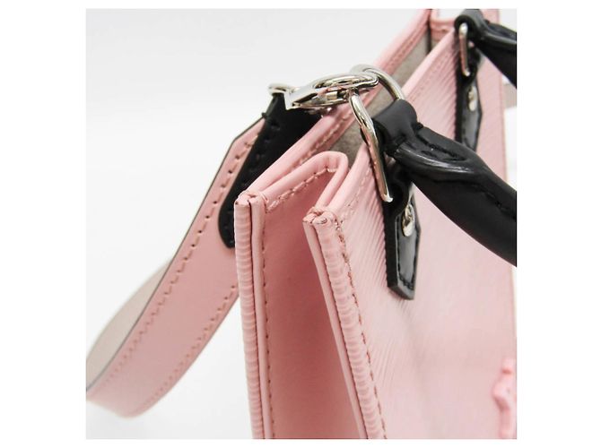 Borsa Louis Vuitton Epi Petite Sac Plat M69575 - vista 8