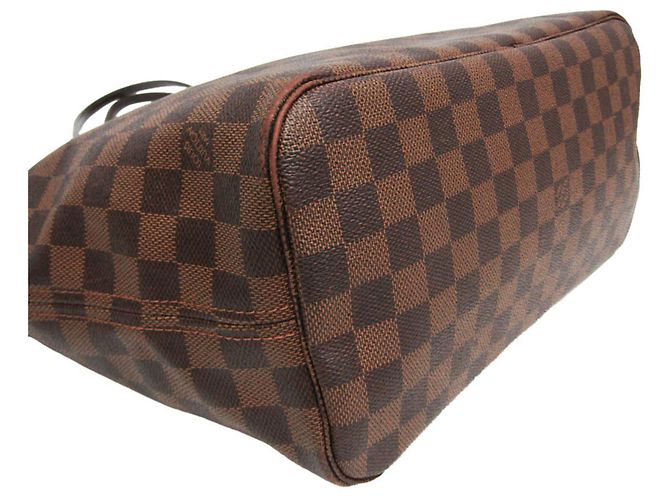Borsa Tote Louis Vuitton Damier Neverfull MM N51105 - vista 4