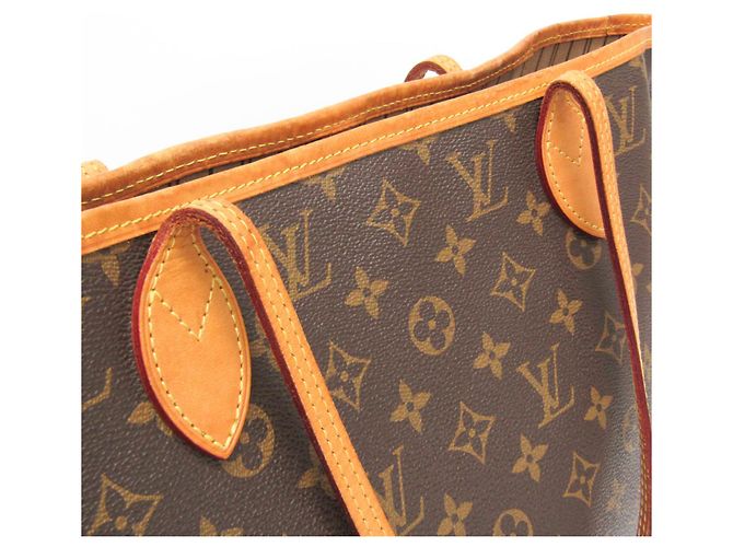 Borsa Tote Louis Vuitton Monogram Neverfull MM in Brown - vista 10