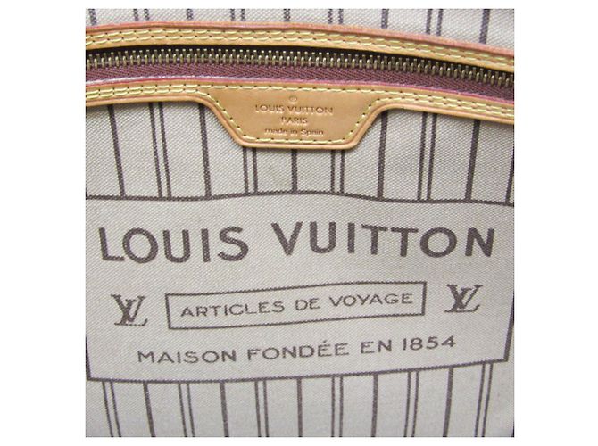 Borsa Tote Louis Vuitton Monogram Neverfull MM in Brown - vista 13