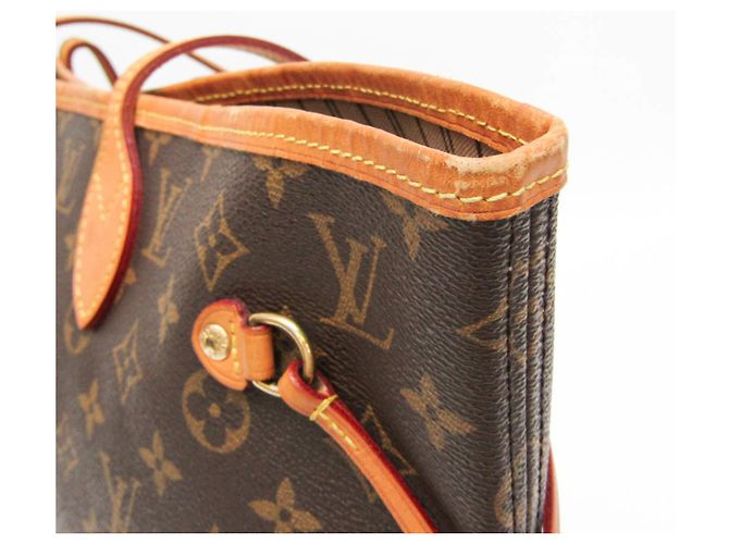 Borsa Tote Louis Vuitton Monogram Neverfull MM in Brown - vista 8