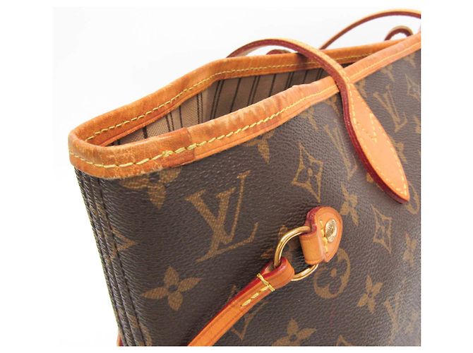 Borsa Tote Louis Vuitton Monogram Neverfull MM in Brown - vista 9