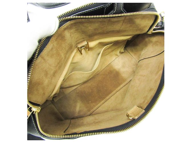 Bolsa Boston Small Anagram Loewe - vista 3
