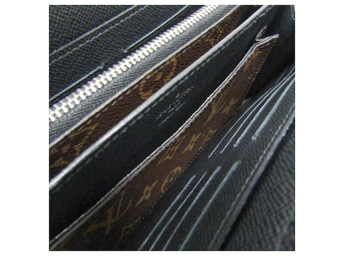 Portefeuille Zippy XL Louis Vuitton Monogram Macassar - vue 12