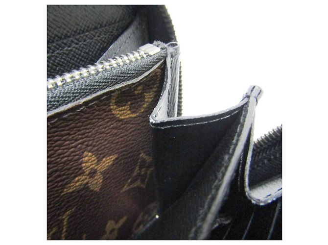 Portefeuille Zippy XL Louis Vuitton Monogram Macassar - vue 13