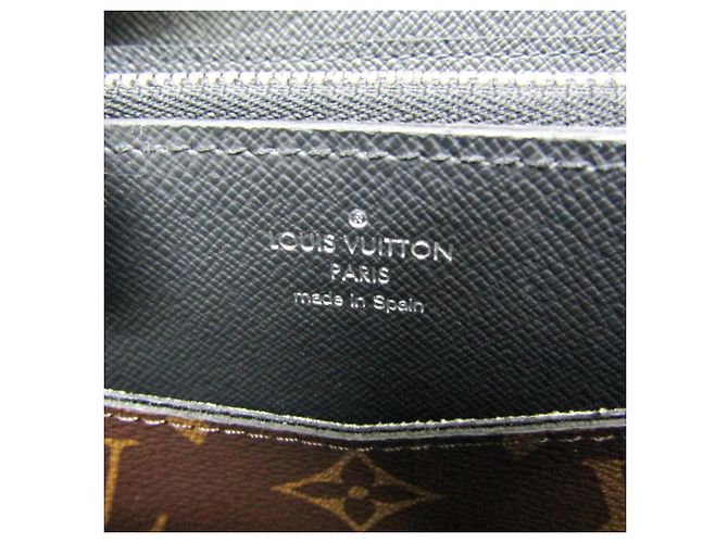 Portefeuille Zippy XL Louis Vuitton Monogram Macassar - vue 15