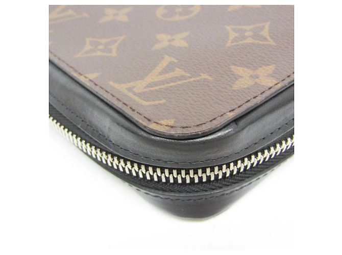 Portefeuille Zippy XL Louis Vuitton Monogram Macassar - vue 6