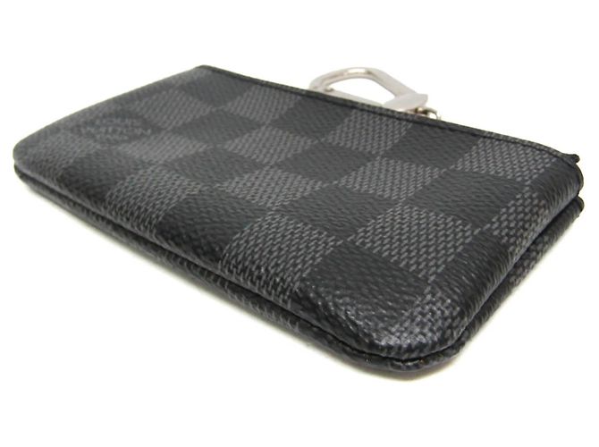 Louis Vuitton Damier Graphite Key Pouch N60155 - vista 2