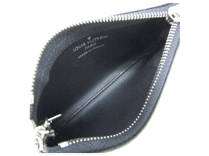 Louis Vuitton Damier Graphite Key Pouch N60155 - vista 3