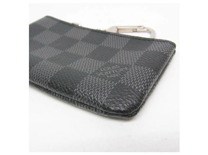 Louis Vuitton Damier Graphite Key Pouch N60155 - vista 4