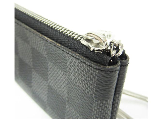 Louis Vuitton Damier Graphite Key Pouch N60155 - vista 7
