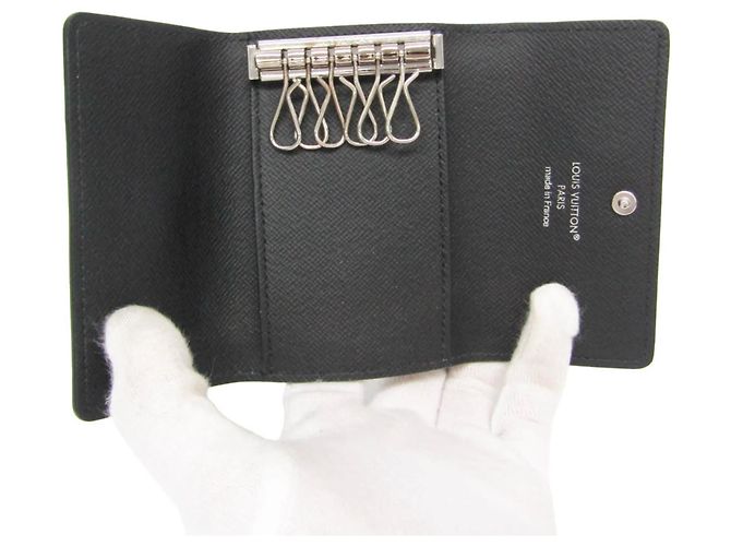 Louis Vuitton Monogram Eclipse 6 Key Holder M82603 - Ansicht 4