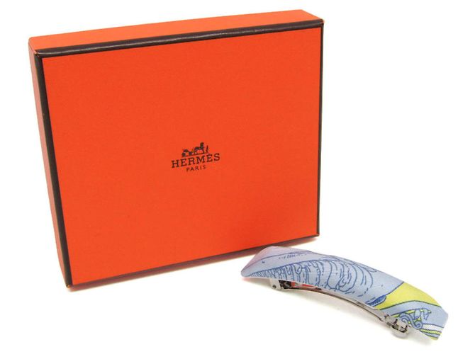 Hermès Hermes Eclipse Seiden-Haarklammer für Damen - Ansicht 2