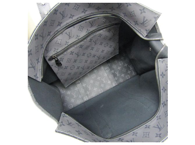 Saco Cabas Zip GM Louis Vuitton Monogram Eclipse - vista 3