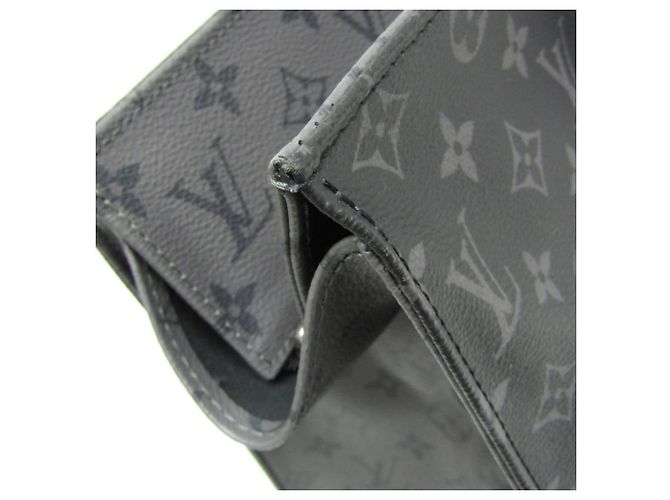 Saco Cabas Zip GM Louis Vuitton Monogram Eclipse - vista 7