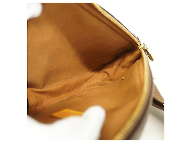 Borsa a tracolla Louis Vuitton Monogram Pochette Gange - vista 4