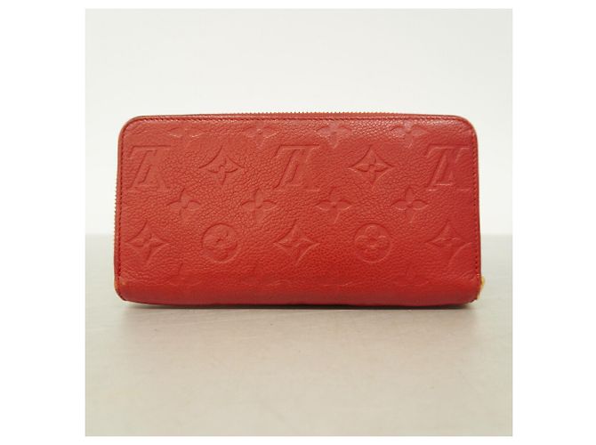 Portafoglio Zippy Louis Vuitton Monogram Empreinte in Scarlet - vista 10
