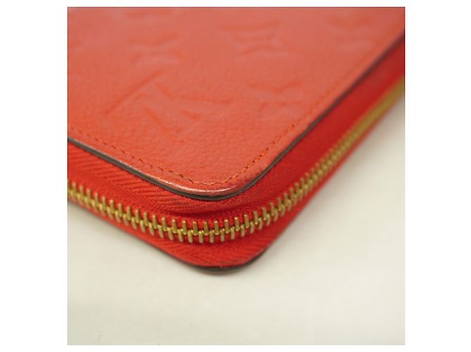 Portafoglio Zippy Louis Vuitton Monogram Empreinte in Scarlet - vista 8