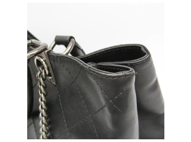 Chanel Coco Mark Diamond Stitch Schulter-Rucksack mit Kette - Ansicht 10