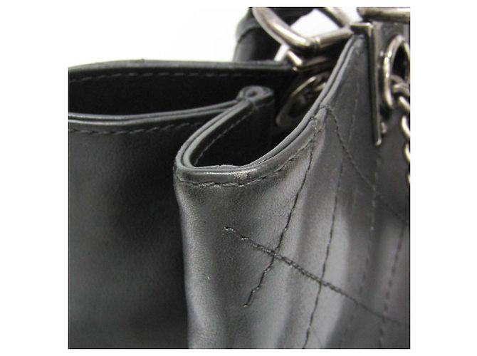 Chanel Coco Mark Diamond Stitch Schulter-Rucksack mit Kette - Ansicht 14