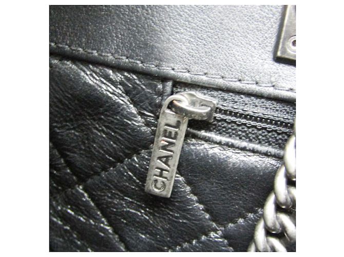 Chanel Coco Mark Diamond Stitch Schulter-Rucksack mit Kette - Ansicht 16