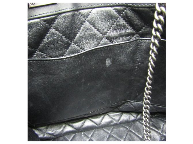 Chanel Coco Mark Diamond Stitch Schulter-Rucksack mit Kette - Ansicht 17