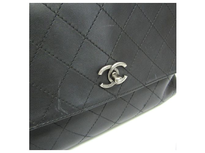 Chanel Coco Mark Diamond Stitch Schulter-Rucksack mit Kette - Ansicht 8