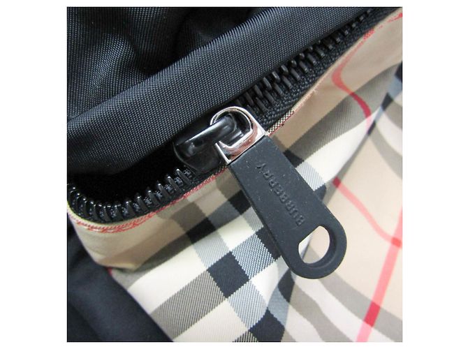Zaino Burberry Nova Check in nylon - vista 14