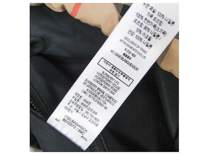 Zaino Burberry Nova Check in nylon - vista 18