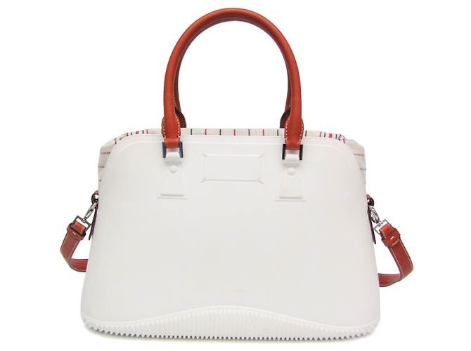 Maison Martin Margiela Borsa a mano Maison Margiela 5AC Medium - vista 20