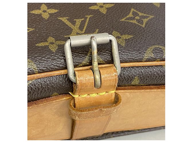 Borsa a tracolla Louis Vuitton Monogram Cartouchiere MM - vista 10