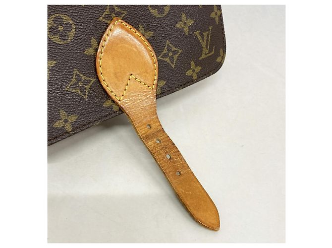 Borsa a tracolla Louis Vuitton Monogram Cartouchiere MM - vista 9