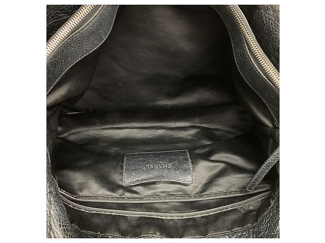 Saco Tote em couro Chanel On the Road - vue 4
