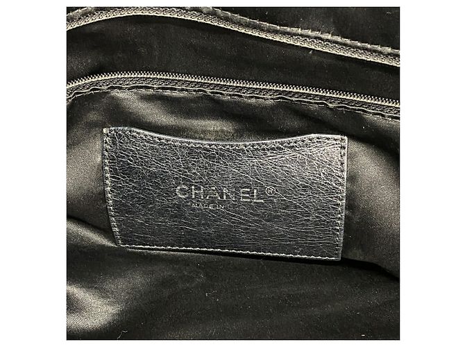 Saco Tote em couro Chanel On the Road - vue 5